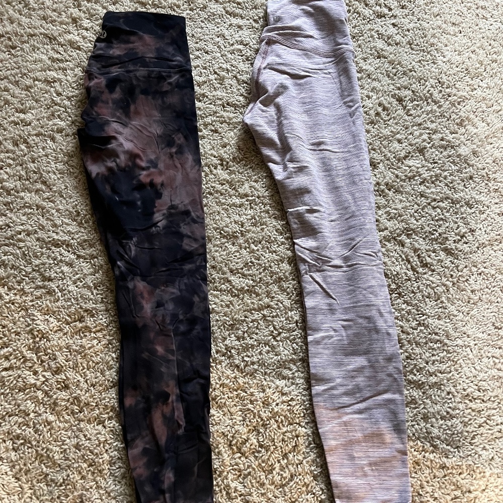 Lululemon size 6 leggings for sale